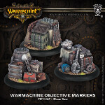 Warmachine Objective Markers (3) RESIN