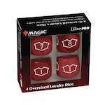 MTG: Deluxe 22MM Mountain Loyalty Dice Set with 7-12