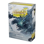 Dragon Shield Japanese Size Dual Matte - Snow (60 ct.)