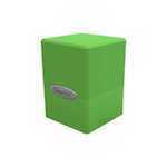 Satin Cube - Lime Green