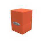 Satin Cube - Pumpkin Orange