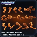 Ugok Troopers Modular Arms Set A Ugok Troopers Modular Arms Set A