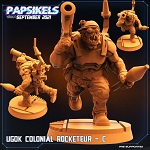 Ugok Colonial Rocketeur - C Ugok Colonial Rocketeur - C
