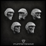 Zombie Troopers heads
