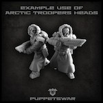 Arctic troopers heads