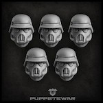 Masked Sturmpioniere heads