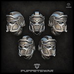 Masked Legionnaire helmets