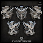 Mech Soldier helmets