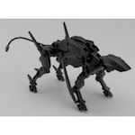 GunPla - 30MM - Extended Armament Vehicle (DOG MECHA Ver.) 1/145