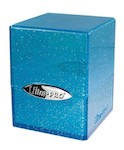Satin Cube - Glitter Blue