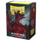 Dragon Shield Matte Sleeves Standard Size - Blood Red (100 sleeves)
