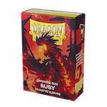 Dragon Shield Matte Japanese Size - Ruby (60 ct.)