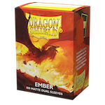 Dragon Shield Matte Dual Sleeves Standard Size - Ember (100 sleeves)
