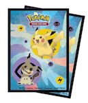 Pokemon Pikachu & Mimikyu 65ct Deck Protectors