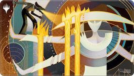MTG: March of the Machine: The Aftermath White Stitched Playmat v2