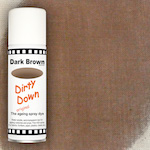 Dirty Down - Dark Brown ageing spray - courier only