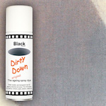 Dirty Down - Black ageing spray - courier only