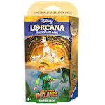 Disney Lorcana - Into the Inklands Starter Deck -  Amber & Emerald 