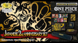 One Piece Card Game: Japanese 2nd Anniversary Set - limit of one 