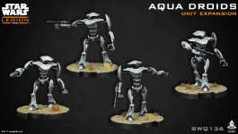 Star Wars Legion: Aqua Droids Expansion