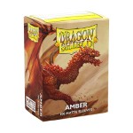 Dragon Shield Matte Sleeves Standard Size - Amber (100 sleeves)