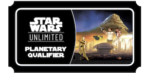 Star Wars Unlimited Planetary Qualifier Ticket Star Wars Unlimited Planetary Qualifier Ticket