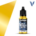 Vallejo True Metallic Metal Base: Radiant Yellow