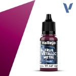 Vallejo True Metallic Metal Shade: Crimson Magenta