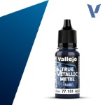 Vallejo True Metallic Metal Shade: Sapphire Blue