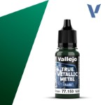 Vallejo True Metallic Metal Shade: Beetle Green