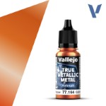 Vallejo True Metallic Metal Airbrush: Ancient Copper