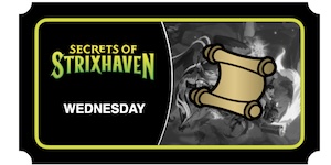 Magic: The Gathering - Strixhaven Prerelease: Wednesday