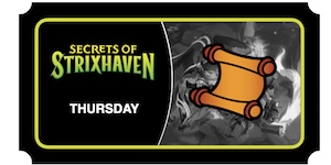 Magic: The Gathering - Strixhaven Prerelease: Thursday