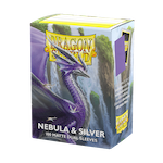 Dragon Shield Matte Dual Standard Sleeves - Nebula & Silver (100 ct.) Dragon Shield Matte Dual Standard Sleeves - Nebula & Silver (100 ct.)