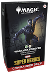 MTG: Marvel Super Heroes Commander Deck - Wakanda Forever MTG: Marvel Super Heroes Commander Deck - Wakanda Forever