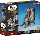 Star Wars: Legion - Captain Solo & Commander Skywalker on Tauntuns
