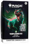 Magic the Gathering Foundations Commander Deck - Tramplesaurus Rex