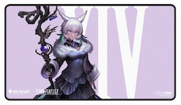 MTG: Final Fantasy Y'shtola Night's Blessed Black-Stitched Playmat