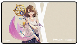 MTG: Final Fantasy Yuna Grand Summoner Black-Stitched Playmat