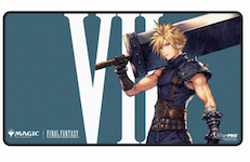 MTG: Final Fantasy Cloud Ex-Soldier Black-Stitched Playmat
