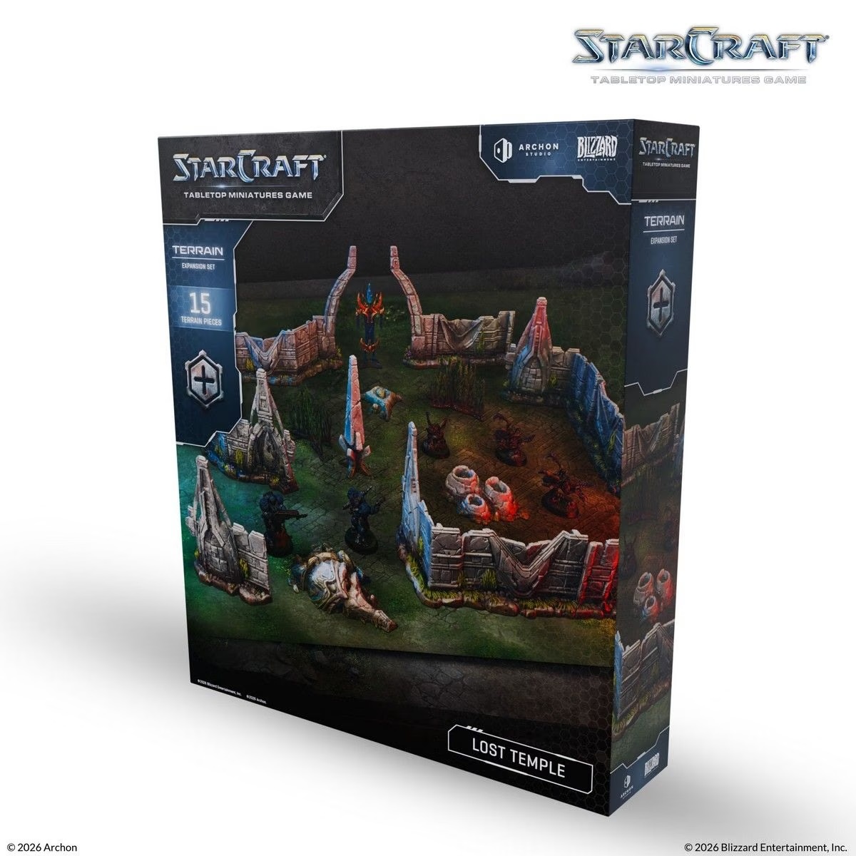 Starcraft Lost Temple Ramp - Terrain Expansion Set