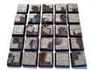 Slate Ruins, 20mm Square Base, 25 pieces
