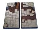 Slate Ruins, 50mm x 100mm Chariot Base, 2 pieces