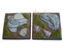 Highland Crag, 50mm Square Base, 2 pieces