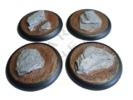 Highland Crag, 50mm Rolled Shoulder Base, 2 pieces