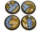 Waterworks, 50mm Rolled Shoulder Base, 2 pieces