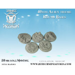 Alien Bases, 40mm Round (5)