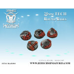 Tech Bases, 25mm Round (5)