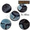 WarForge Bases - Ice, 40mm (5)