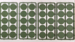 25mm Round Plastic Bases (50)
